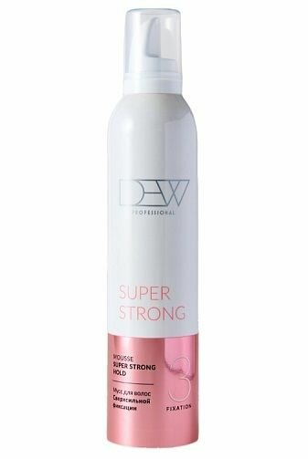 Dew Professional Мусс для волос сверхсильной фиксаци Super Strong 350мл