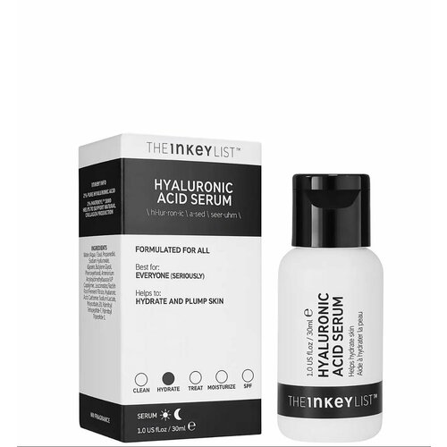 The INKEY List сыворотка с гиалуроновой кислотой Hyaluronic Acid Serum, 30ml