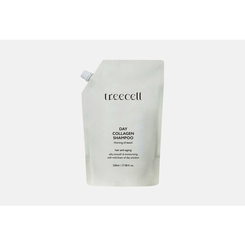 Дневной шампунь для волос (рефил) TREECELL, Day Collagen Morning of Resort 520мл