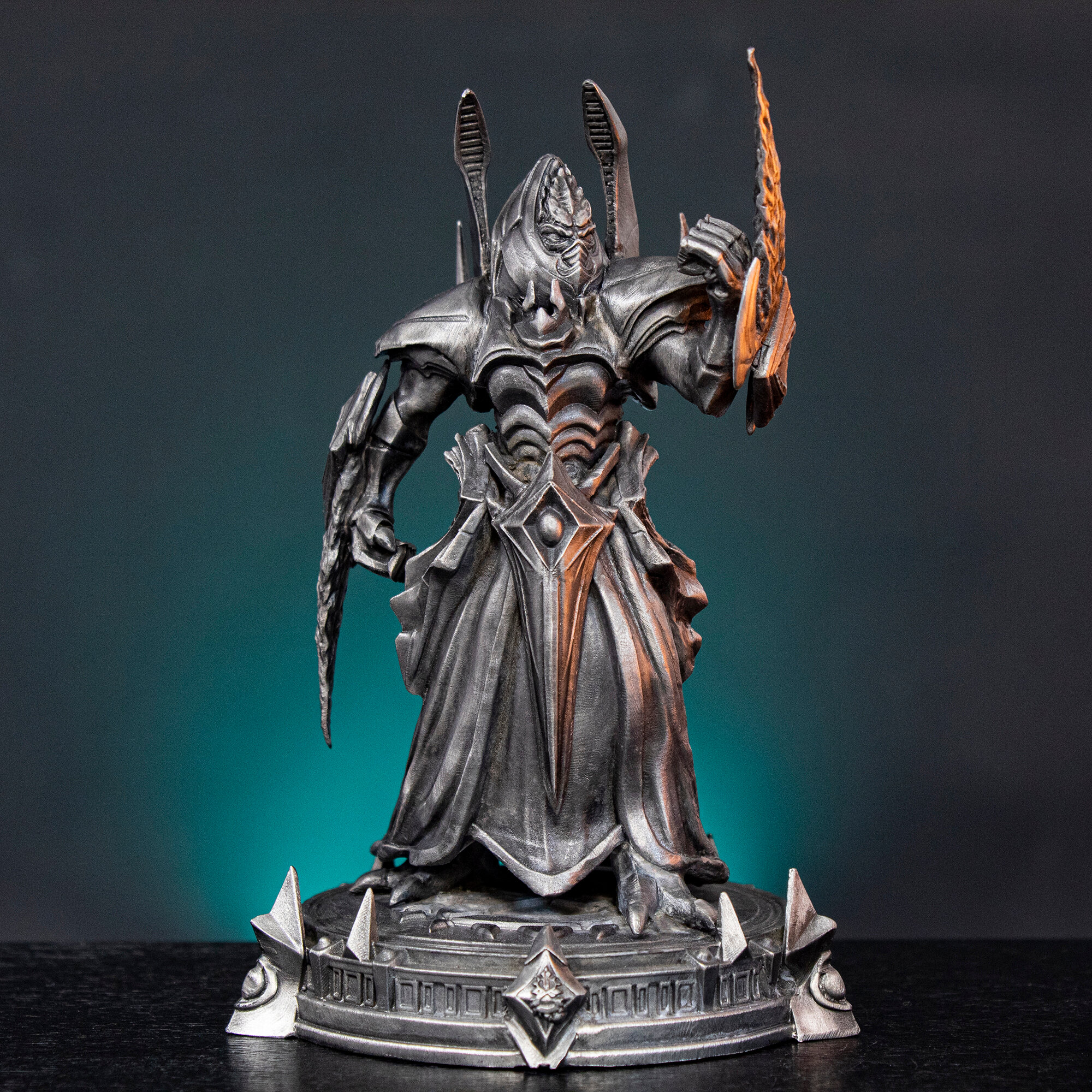 Аларак металлическая коллекционная фигурка Старкрафт / Alarak metal figure StarCraft