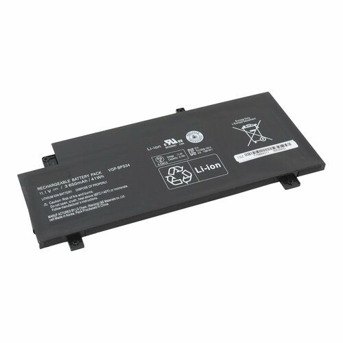 Аккумулятор для ноутбука Sony BPS34 vgp bps34 battery for sony vaio fit 15 svf15a svf14a series svf15a1acxb svf15a1ac xs svf14a svf14ac1qu 11 1v 41wh