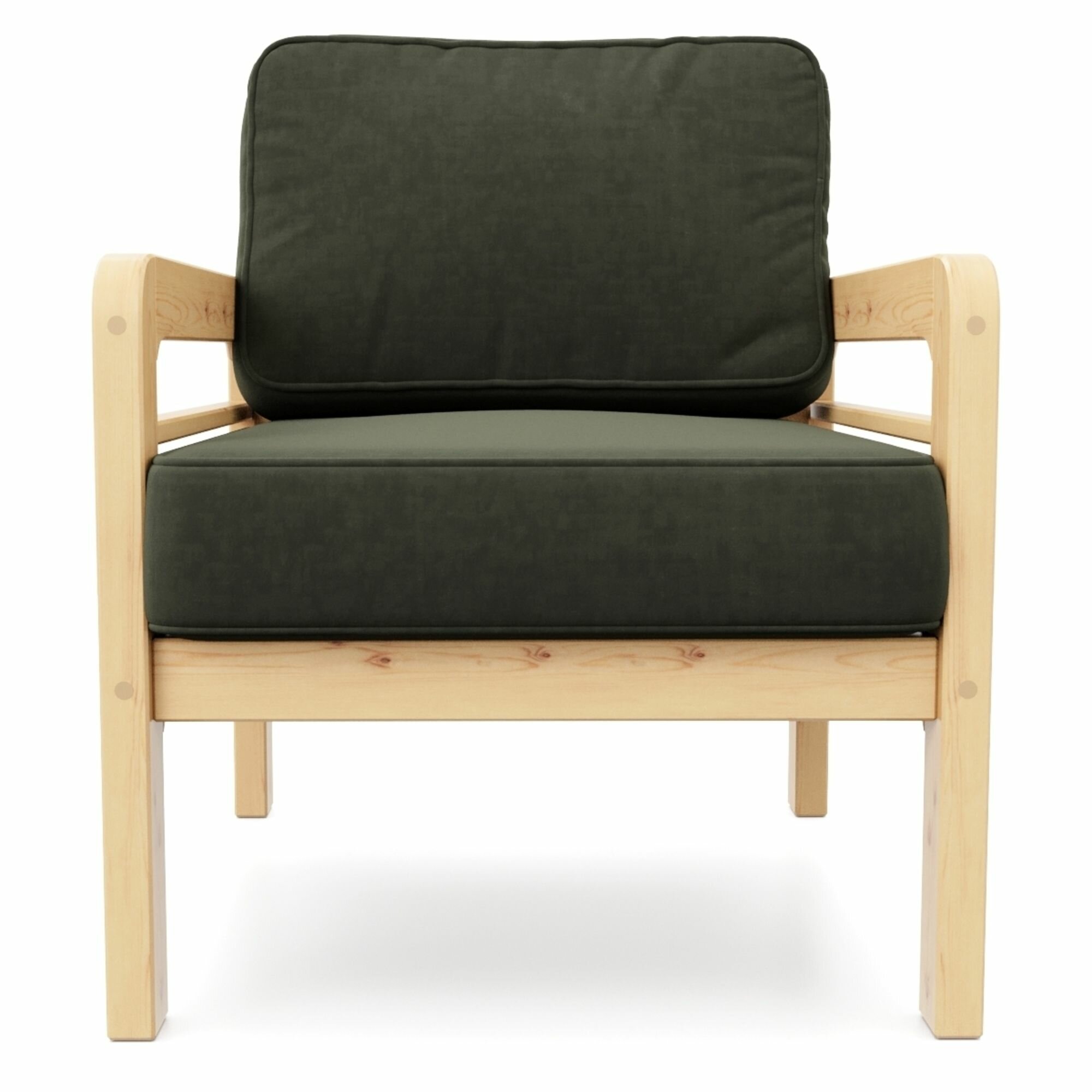 фото Кресло бергер, синий-беленый дуб, велюр, деревянное, мягкое, для дачи, для кафе и бара, на веранду, в террасу, для бани