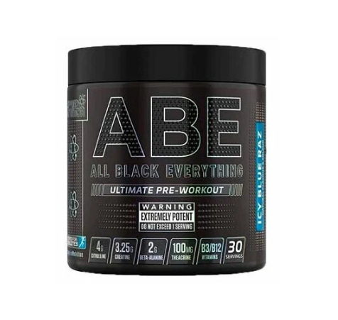 Предтренировочный комплекс Applied Nutrition ABE Ultimate PRE-WORKOUT с креатином Ледяная голубая малина 315 гр