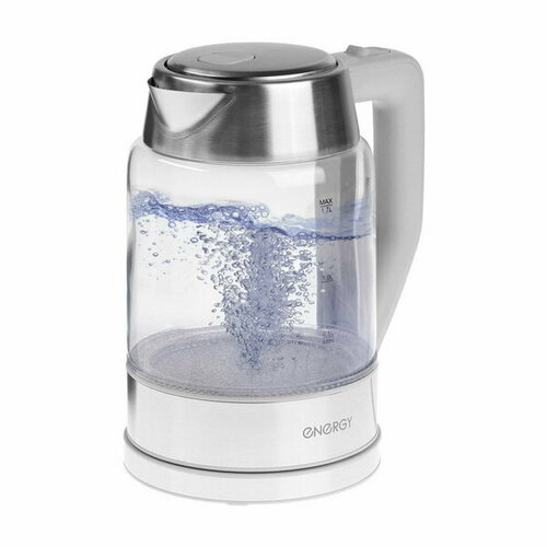 Чайник электрический E-206 стекло 17 л 2200 Вт серый 299700₽