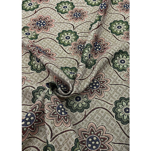 Гобелен c люрексом, Viva текстиль для обивки мебели, пошива штор, покрывал, подушек, ширина 2 м, плотность 270г/м. кв, на отрез от 1 метра