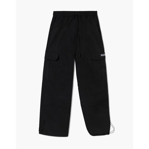 Брюки Gloria Jeans, размер 12-14л/152-164, черный брюки adidas для мальчиков размер 152 черный
