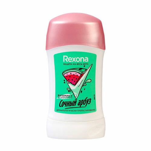 Дезодорант-антиперспирант стик Rexona сочный арбуз, 40 мл дезодорант charm 40 мл