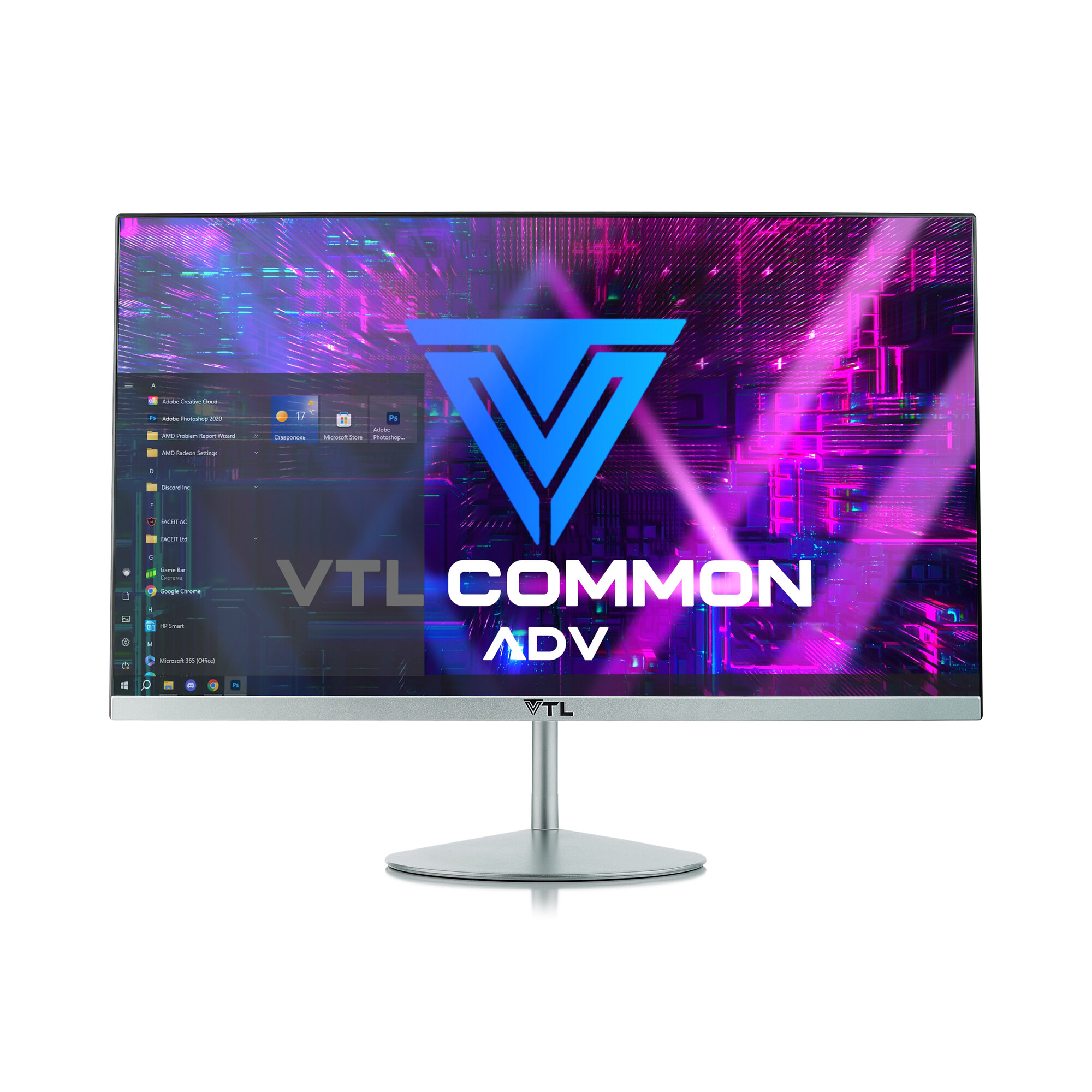 Моноблок VTL "Common ADV". 23.8*. Windows 10. Intel Core i5-3470 (3.2ГГц), SSD 256Gb, ОЗУ 16Gb, Intel HD-Graphics