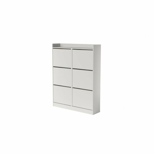 Обувница Петровская мебель Охта Лайт 1200.6 Дуб Вотан / Белый