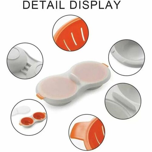 Яйцеварка пластиковая для микроволновки 801₽