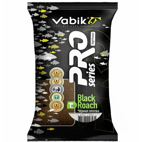 Прикормка VABIK PRO 1кг Black Roach (Плотва чёрная)