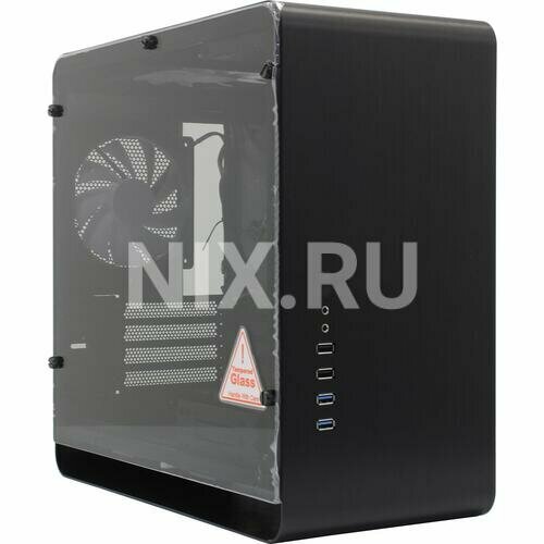 Корпус Jonsbo UMX3 Black (Window version) черный