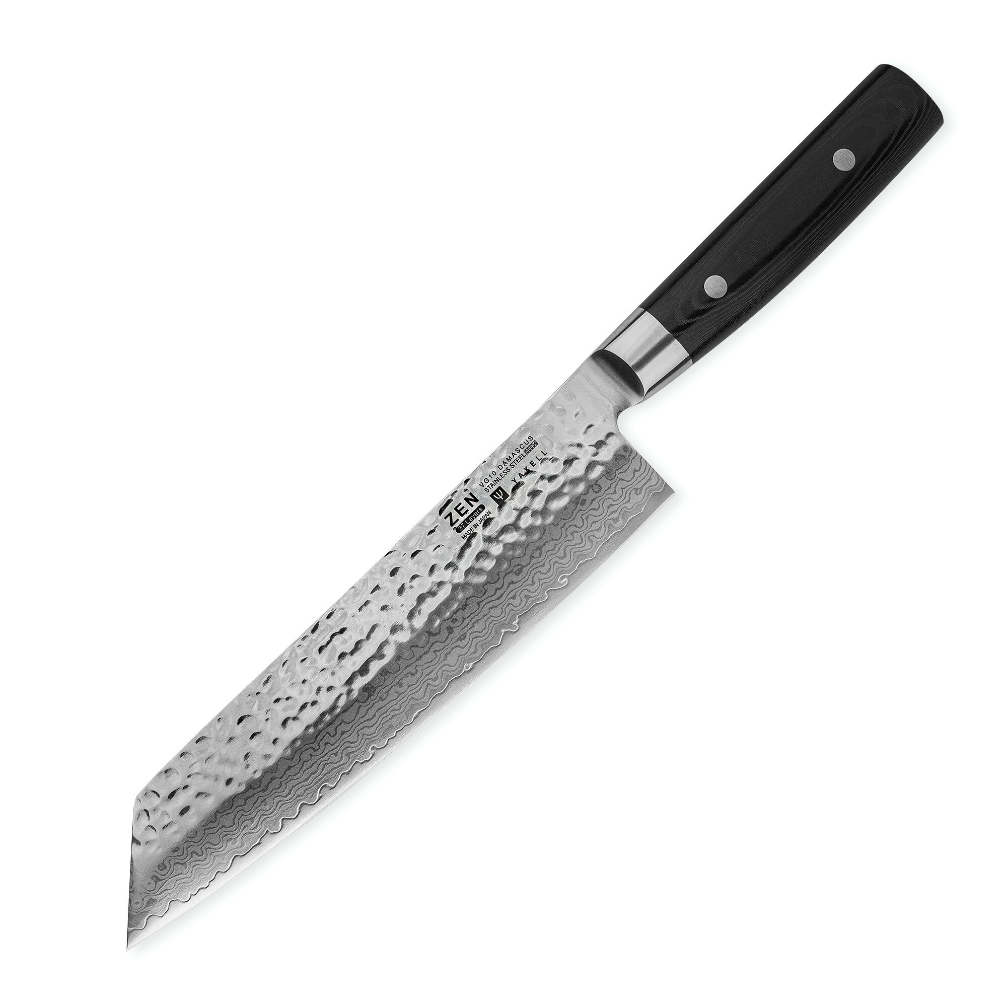 Нож YAXELL Kiritsuke Zen, дамасская сталь, универсальный, 20см
