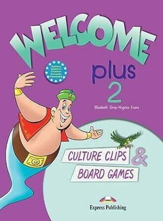 Welcome Plus 2 Culture clips & board game leaflet