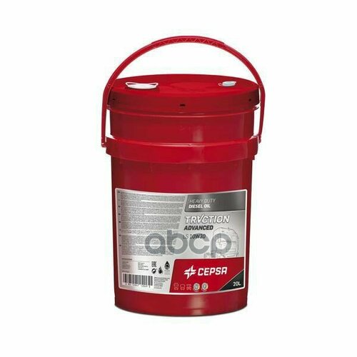 CEPSA Масло Моторное П/Синт. Cepsa Traction Advanced Ls 10W30, 20Л, Acea E9, Api Ck-4,