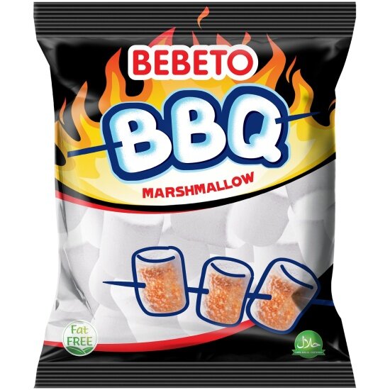 Маршмеллоу Bebeto суфле BBQ вкус ванили 275 г