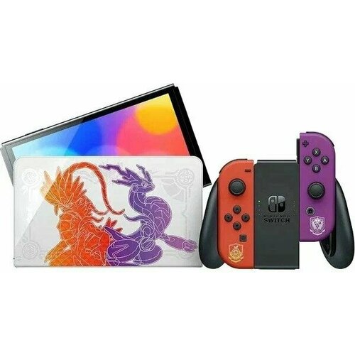 Прошитый Nintendo Switch Oled pokemon 512gb 100игр 4750000₽