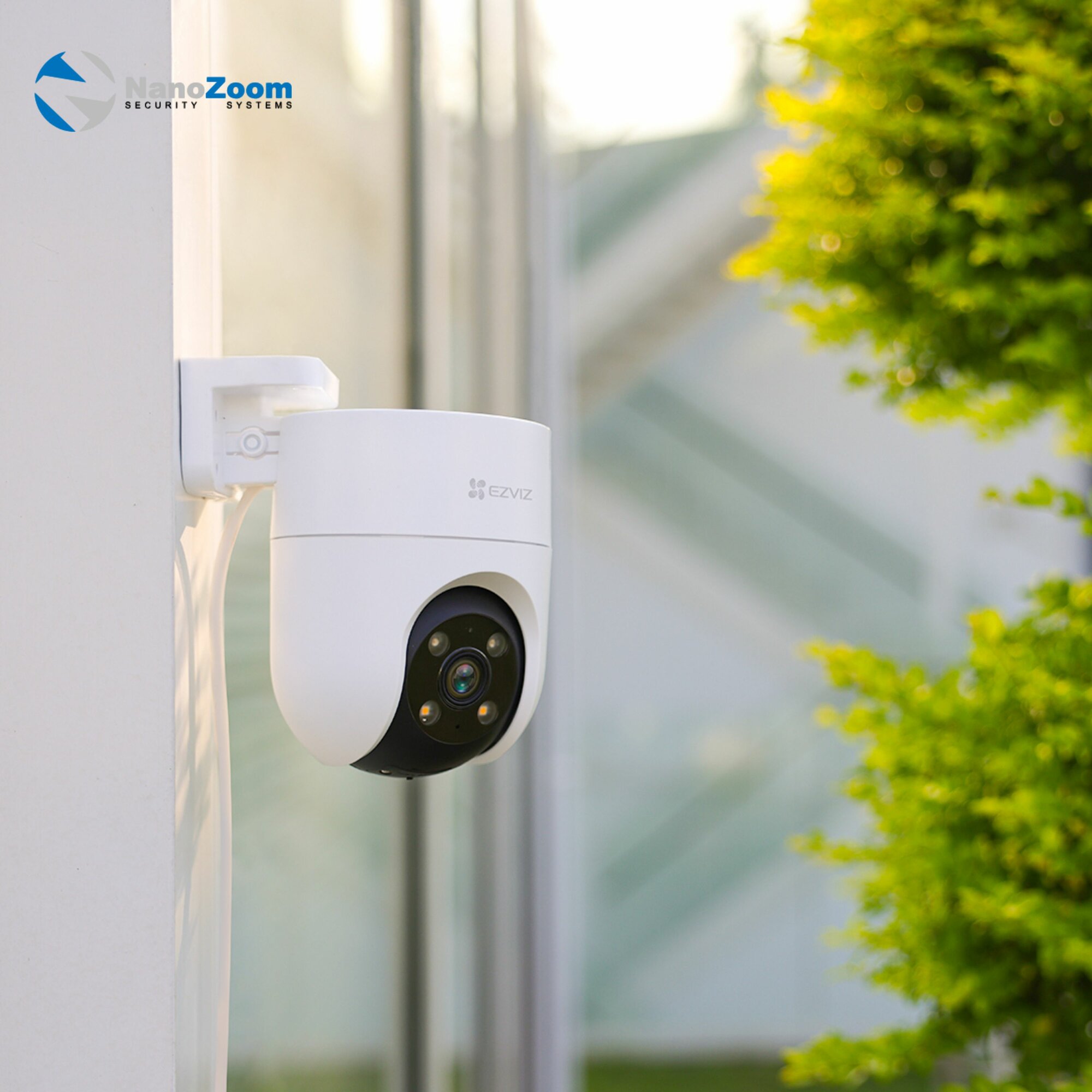 Ezviz H8c CS-H8c 2Мп 4 мм - камера видеонаблюдения WiFi уличная, умная цифровая IP видеокамера с функцией "поворот + наклон" для улицы с ИК подсветкой, 1080P, H.264/H.265, CMOS 1/2,7" — фото 1