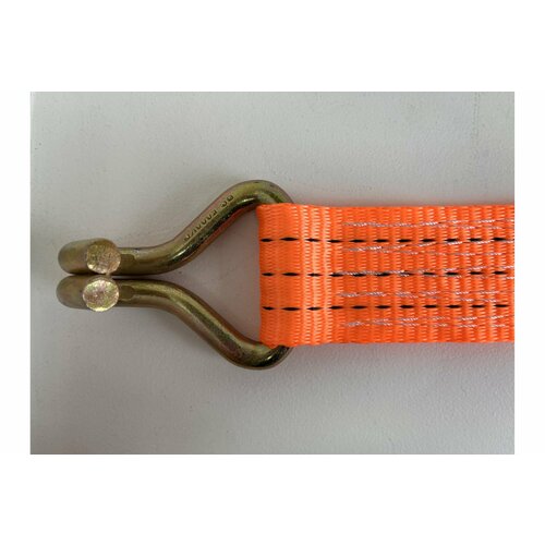 ООО Грузкомплект Ремень стяжной 5т 45м лента-крюк без механизма СРЛК545 1260₽