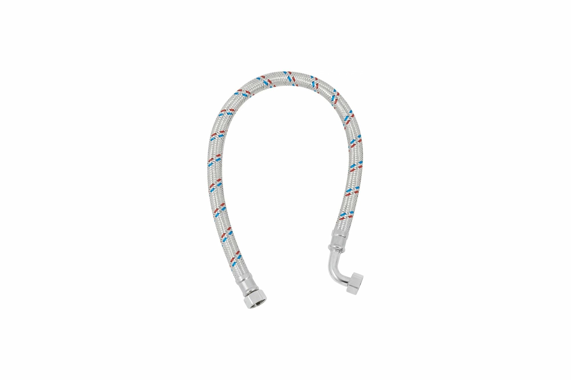 фото Дтрд Подводка для воды 60 см 1/2" г/г угл 6012ГГУ