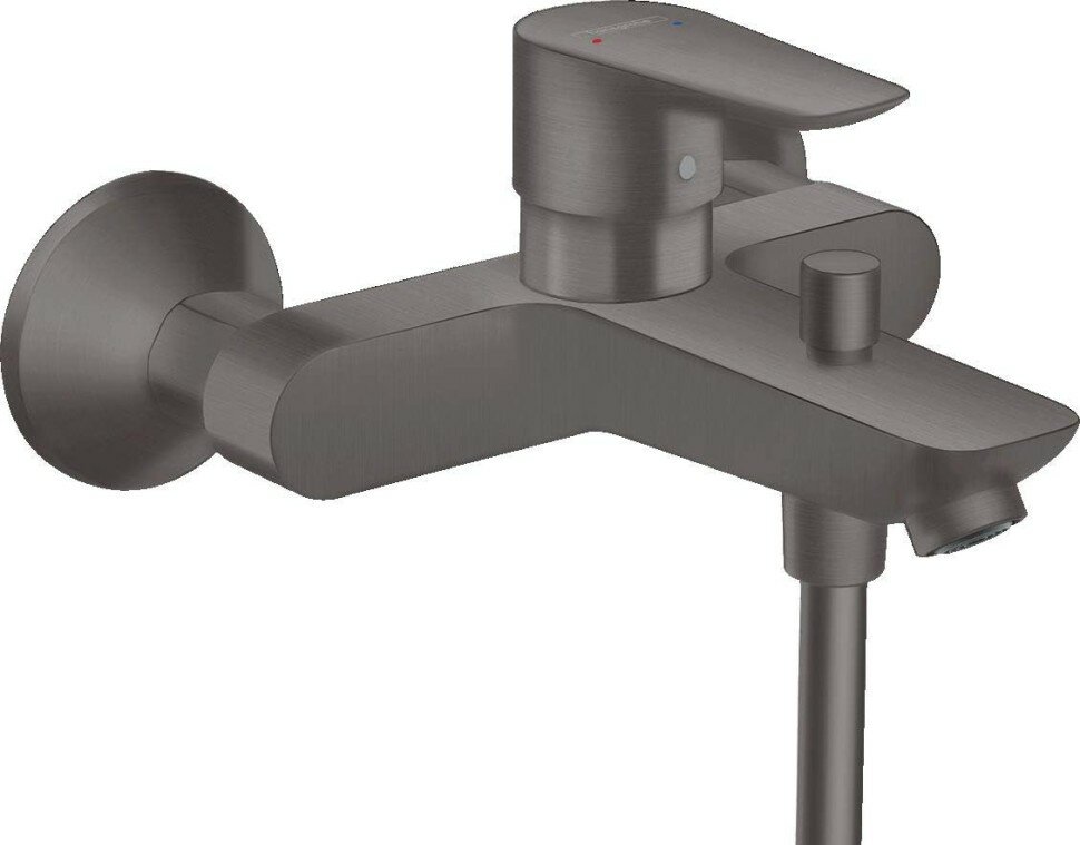 Смеситель для ванны Hansgrohe Talis E 71740340 шлифованный черный хром