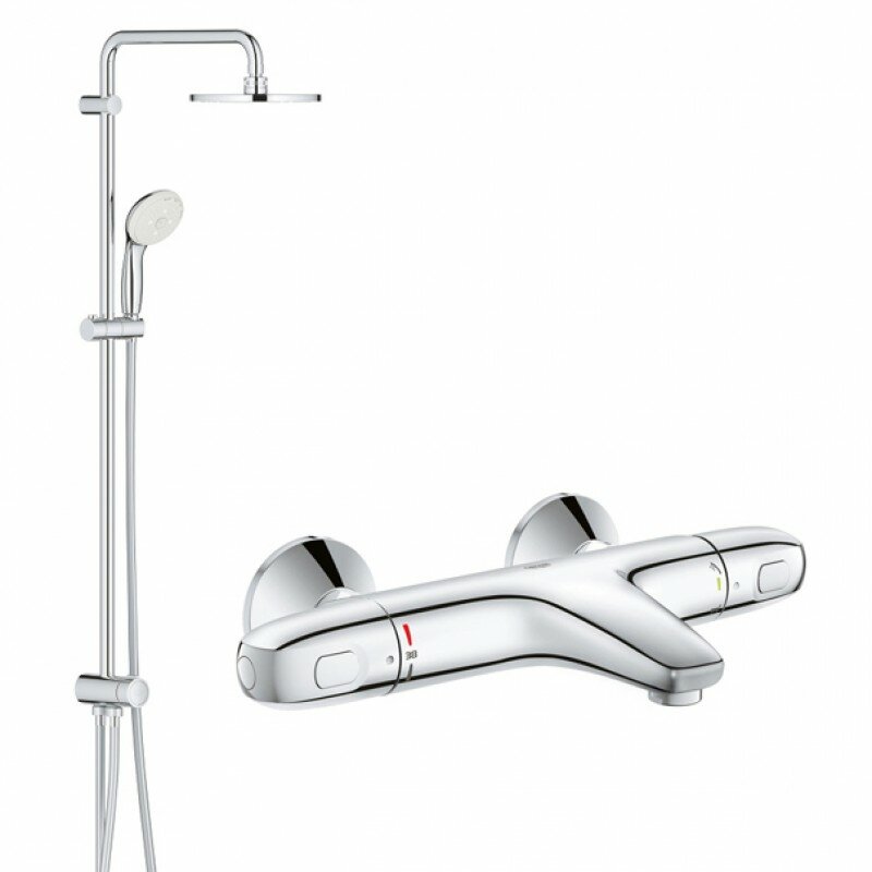 фото Душевая система с термостатом для ванны Grohe Grohtherm 1000 New 34155452