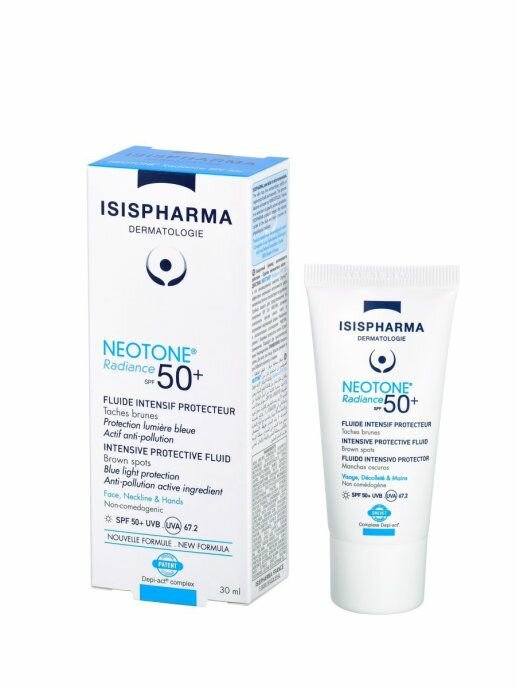 Исис фарма неотон радианс Spf50+ Флюид интенсивного действия от пигментных пятен 30 мл