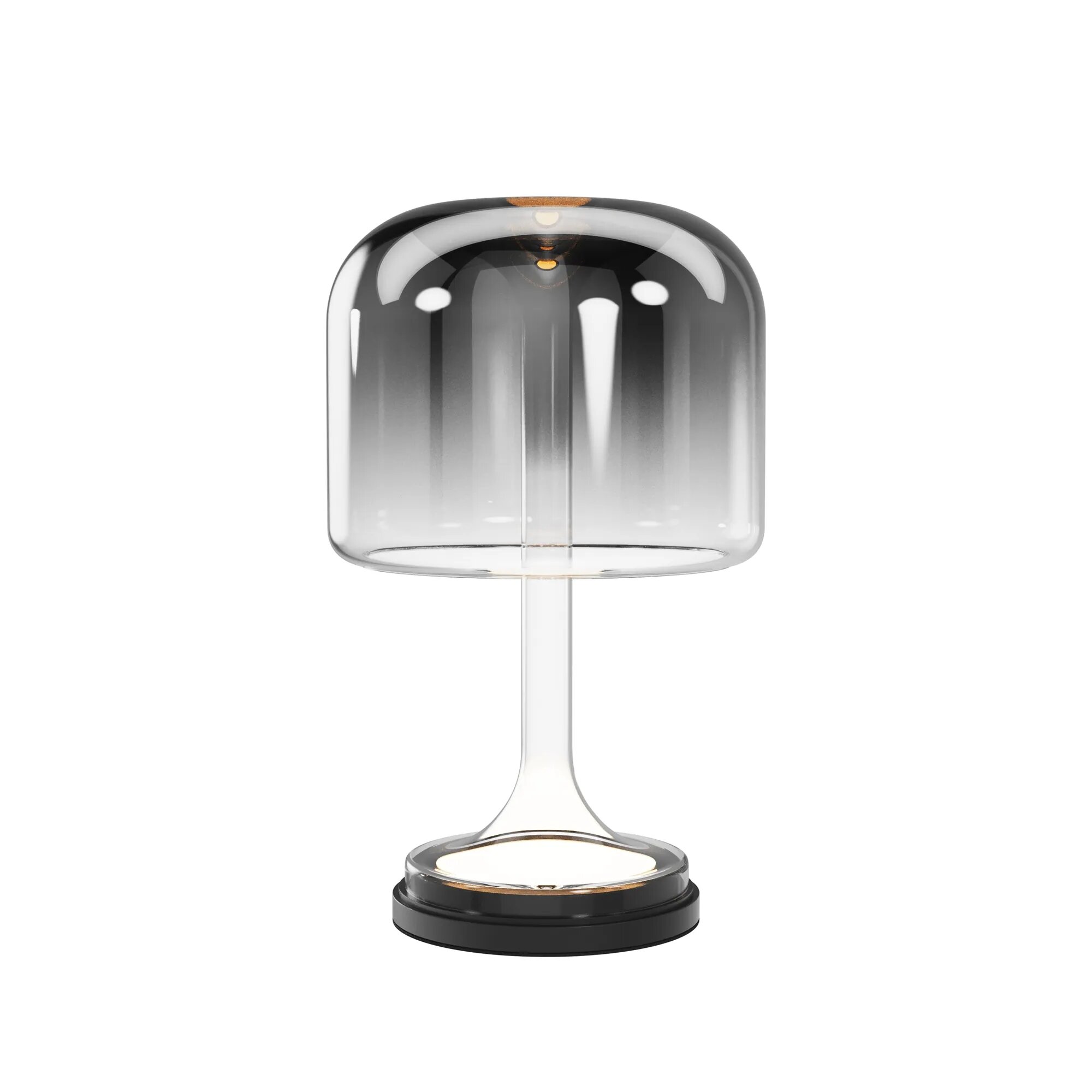 Настольный светильник Maytoni Spirito MOD286TL-L18B3K_MY, LED, 18 Вт, металл, стекло, черный