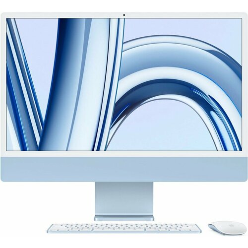 24 Моноблок Apple iMac A2874 45K Apple M3 8 core 16ГБ 512ГБ SSD macOS синий z1970004p 256032₽