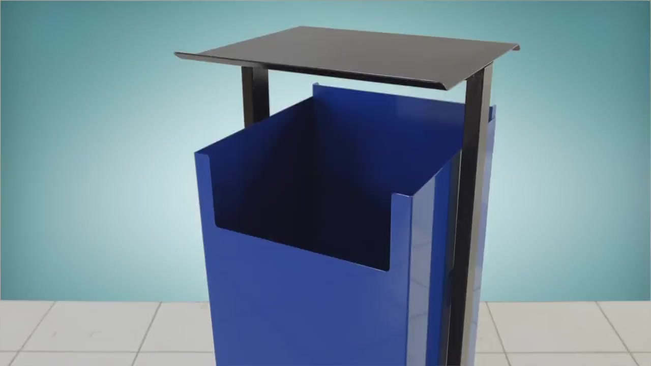 Урна Меткон УОН, В. Ш. Г. 835х360х370 — фото 1