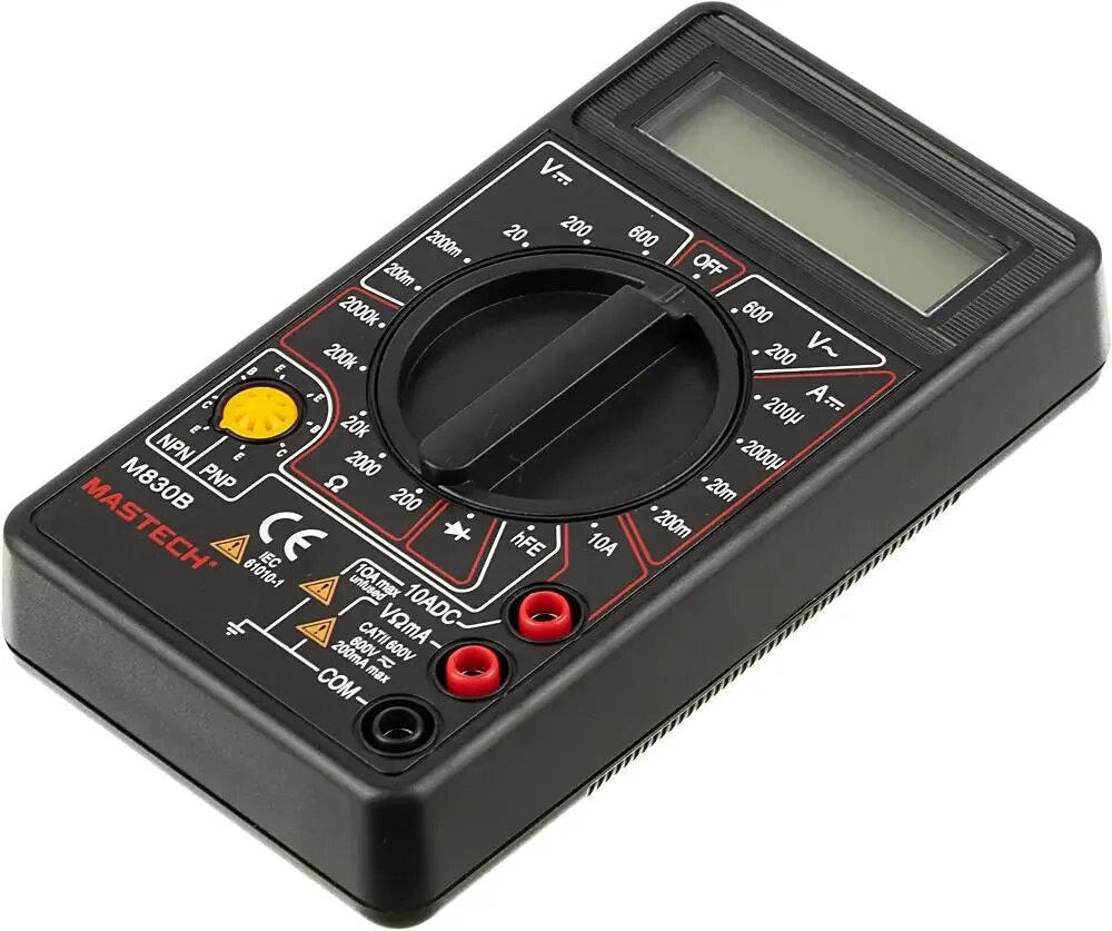 Мультиметр цифровой MASTECH M830B ручной [13-2001]