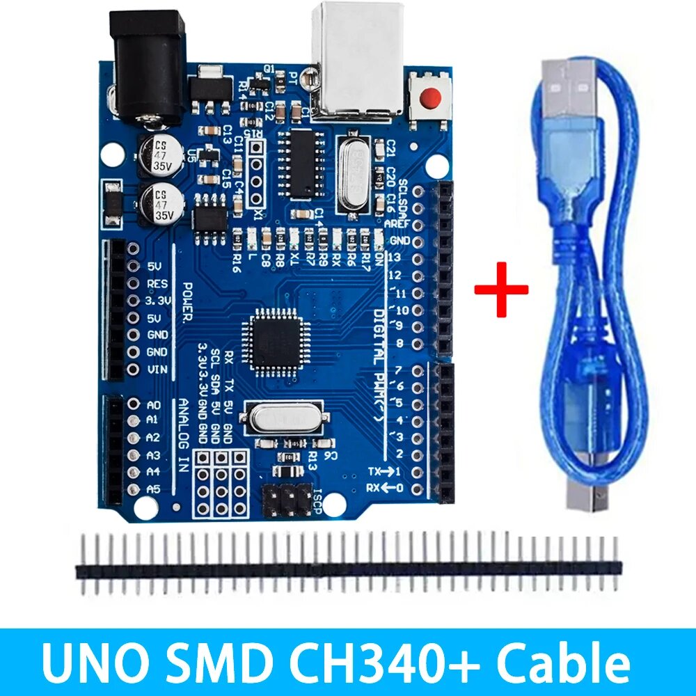 Arduino UNO R3 комплект, uno r3 cable
