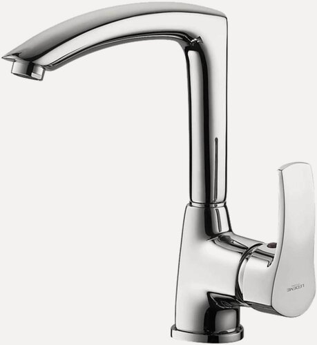 Изображение товара Смеситель Ledeme L4064 H64, кухонный, латунь, поворотный излив