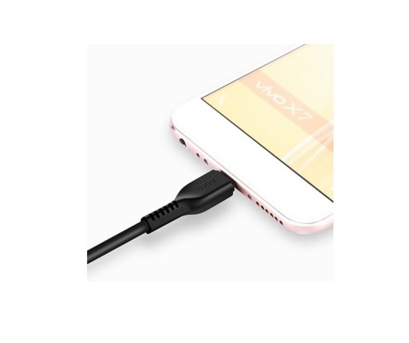 Кабель HOCO X20 Micro USB 2.4A (3 метра) черный — фото 1