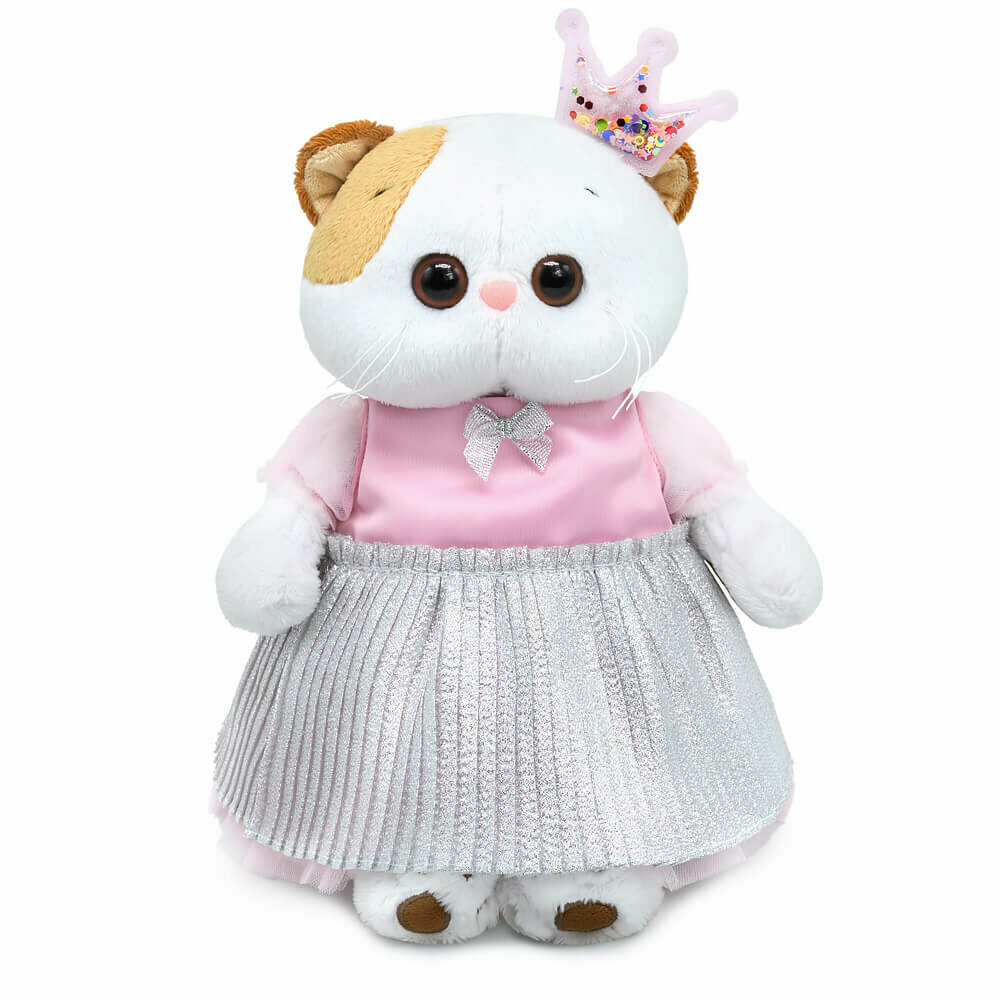 Игрушка мягкая LI-LI Ли-Ли в платье и с короной 27см