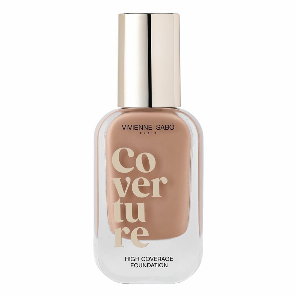 Тональный крем Vivienne Sabo High coverage foundation "Coverture" с плотным покрытием, 02