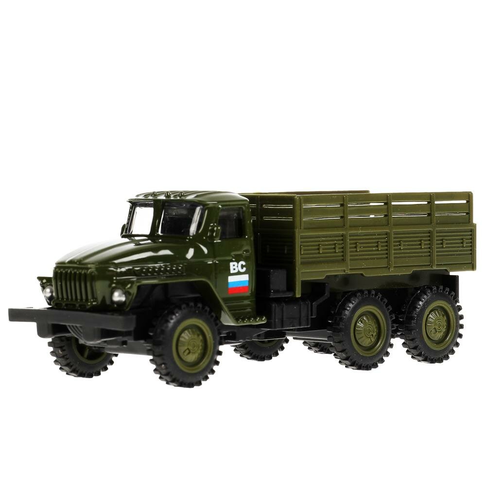 Модель Технопарк Урал 4320, коллекционная, инерционная, 1:10, металл/пластик, открывающиеся дверцы
