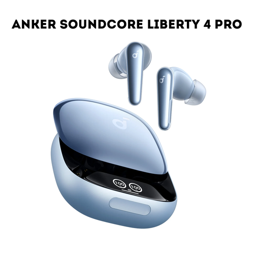 Наушники Anker Soundcore Liberty 4 Pro шумоподавление светло-голубые 1259000₽