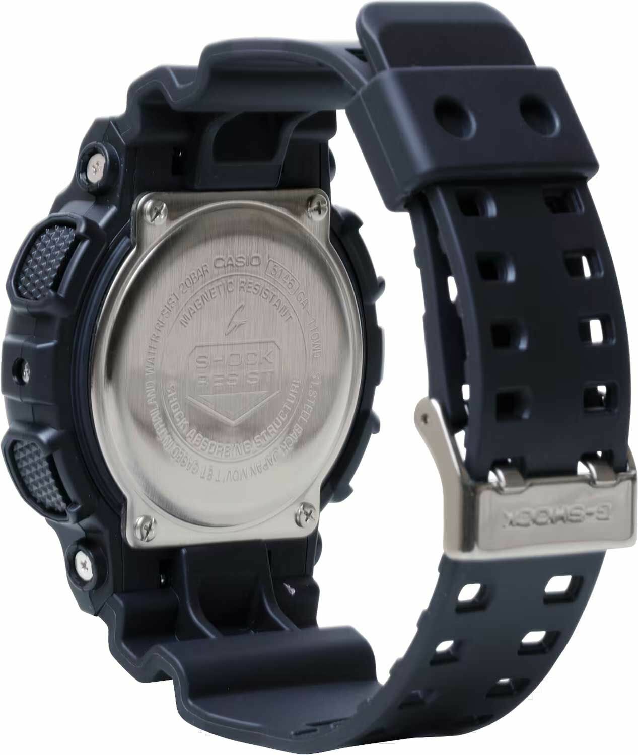 Наручные часы CASIO, черный, белый — фото 1