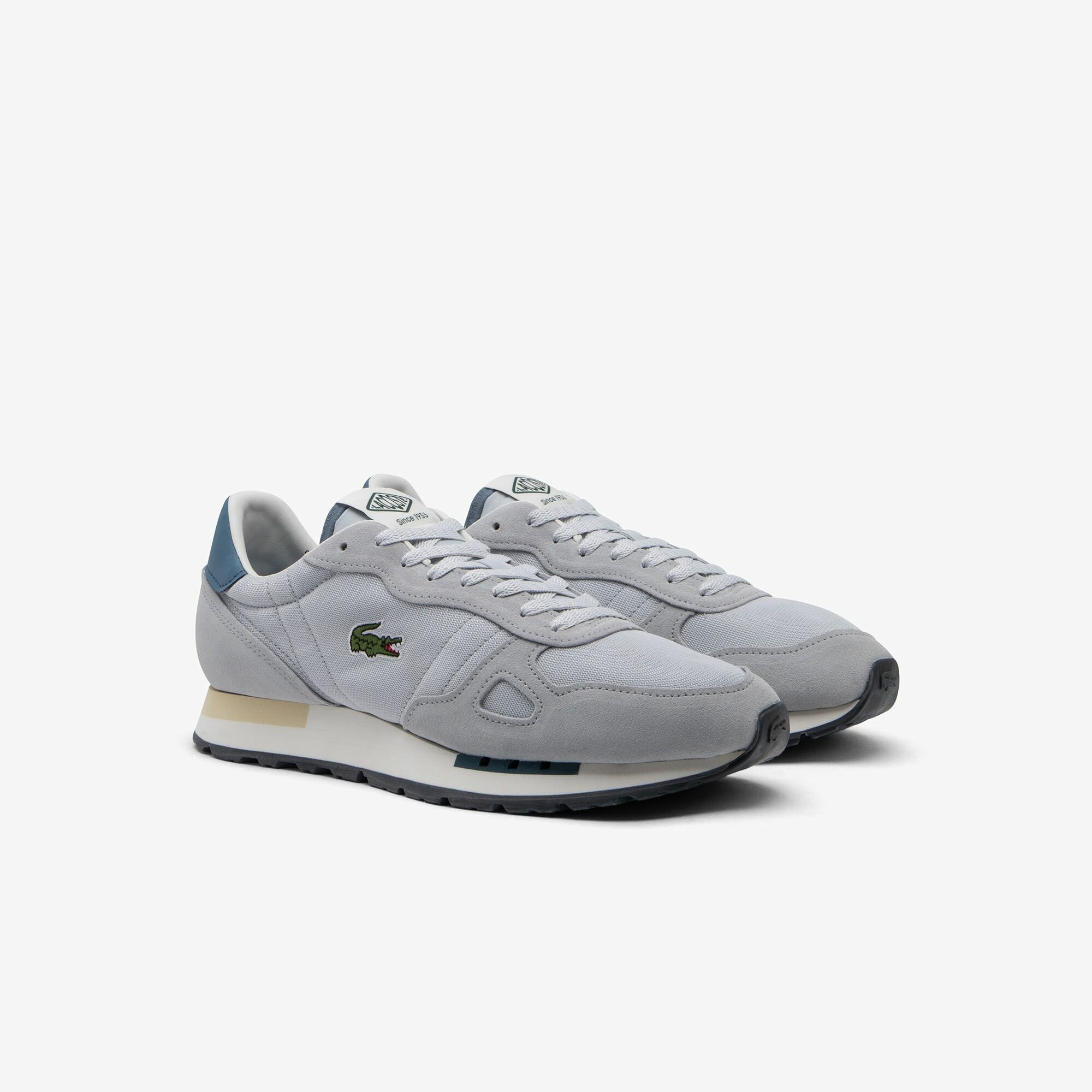 Кроссовки LACOSTE, размер 9, серый