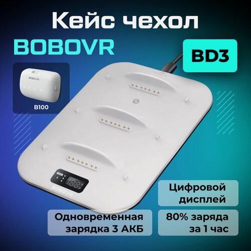 Изображение товара Док станция BOBOVR BD3 для аккумулятора B100 VR-аксессуары для Oculus Quest 3/3S