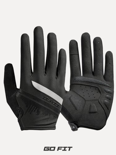Изображение товара Перчатки спортивные GO FIT Active, для спорта, бега, велоперчатки, сенсорные, экипировка для велосипеда, размер S