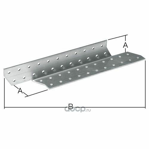 Держатель балки левый 40х170 мм DB L белый цинк STARFIX STARFIX SMP172731