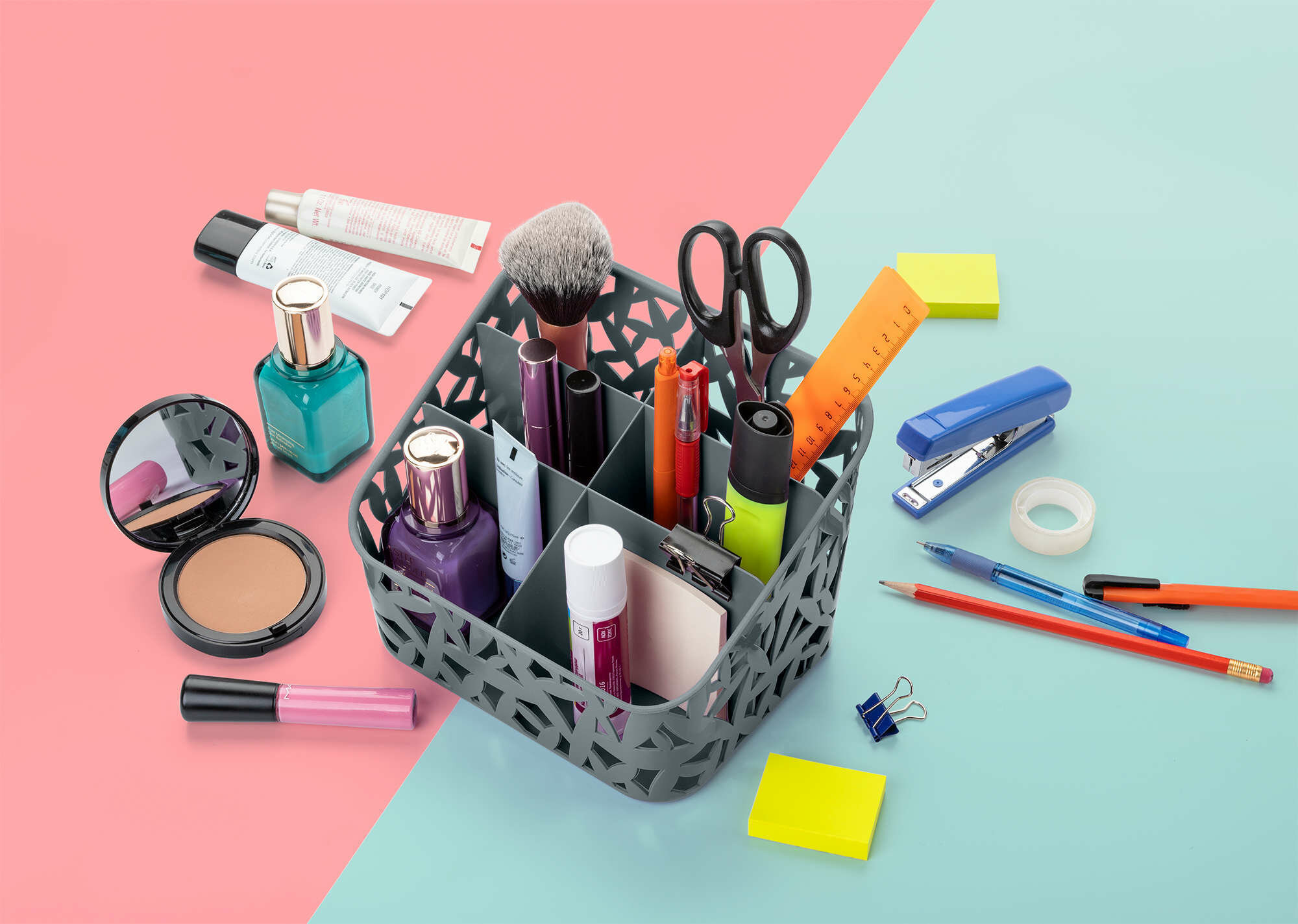 Органайзер универсальный цвет серый — фото 1