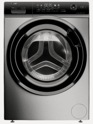 Изображение товара Стиральная машина Haier HW70-BP12269S, 12 режимов, серебристая