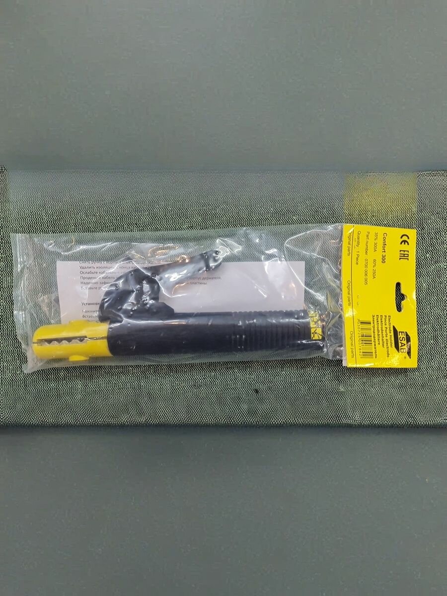 Электрододержатель ESAB Confort 300 300 А , ESAB СВ000007796 — фото 1