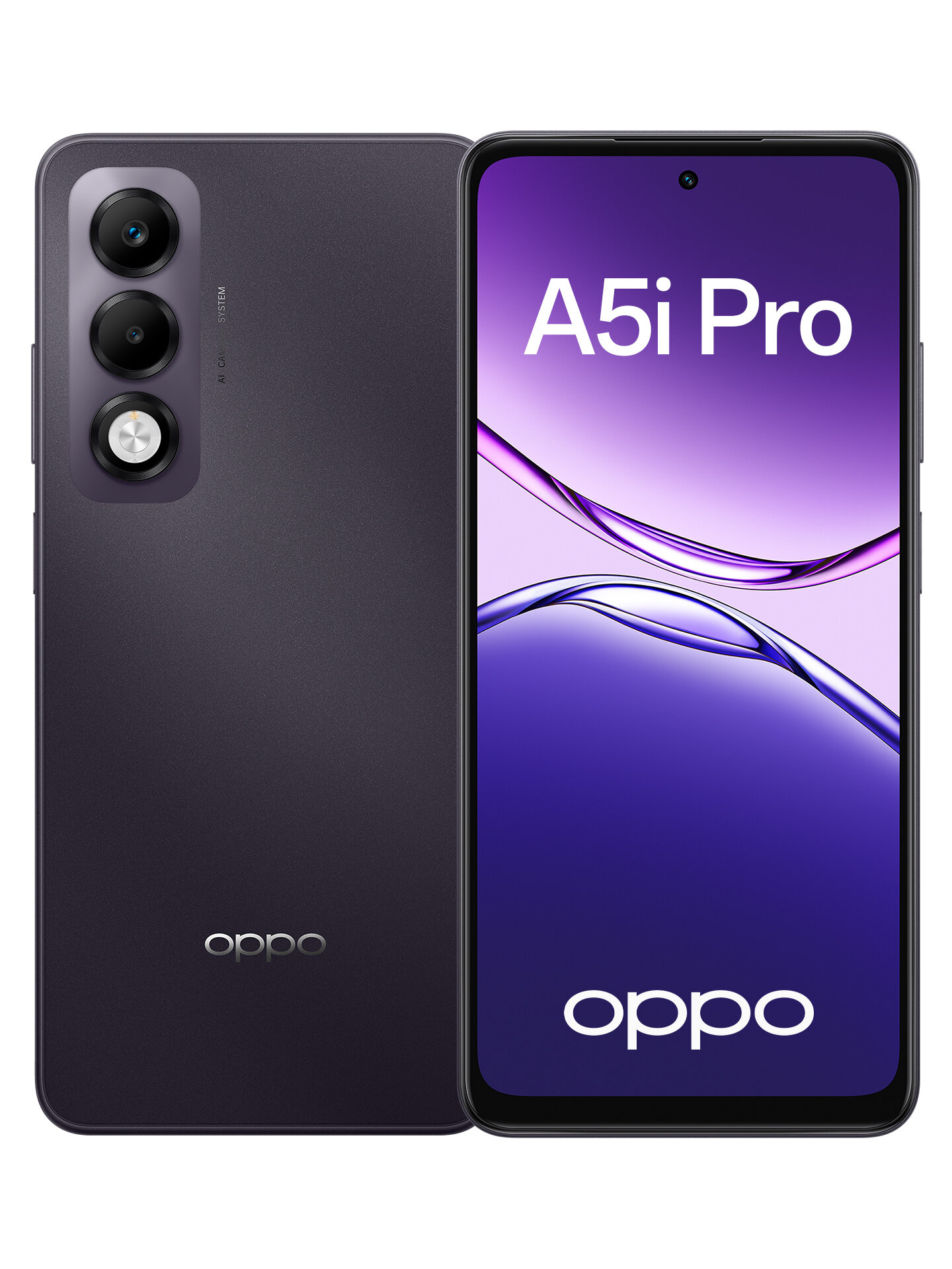 Смартфон OPPO A5i Pro 8/128 Гб, цвет аметист, IP 65, 6000 мАч — фото 1