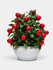 Искусственные цветы в горшке Н-2, ручная работа, высота 30 см