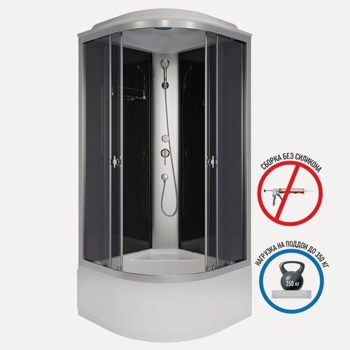 Изображение товара Душевая кабина Niagara Eco 90х90 E90/40/TN