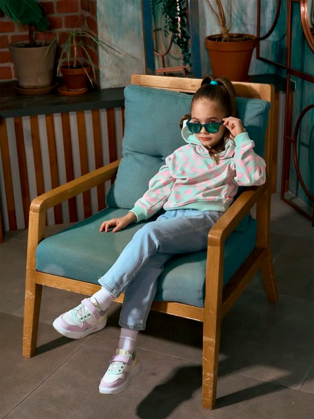 Худи , размер 92, мятный — фото 1